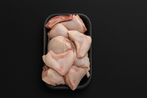 עוף מחולק ל-8