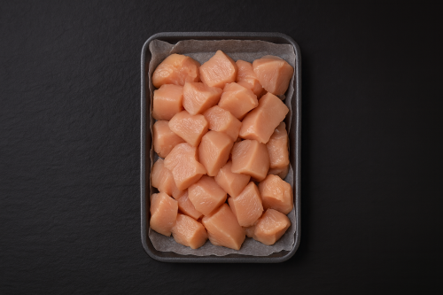 קוביות חזה עוף